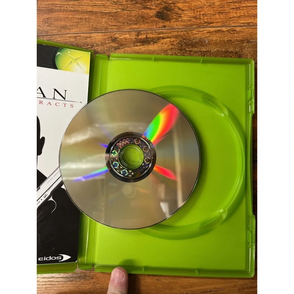 Hitman Contracts Xbox Original Game Case Manual Eidos 20015 Stealth Action